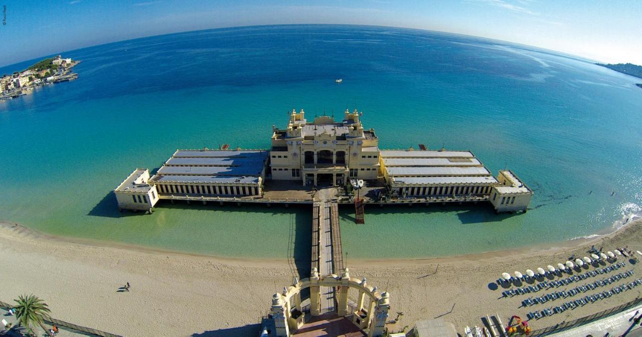 Ferienwohnung Blu Lagoon Mondello Exterior foto